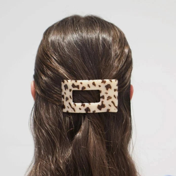 Teleties Fashion Small Flat Rectangle Hair Clips
