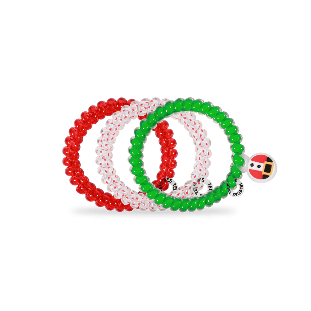 TELETIES Fashion Spiral Hair Coils | Small | Secret Santa Hair Ties