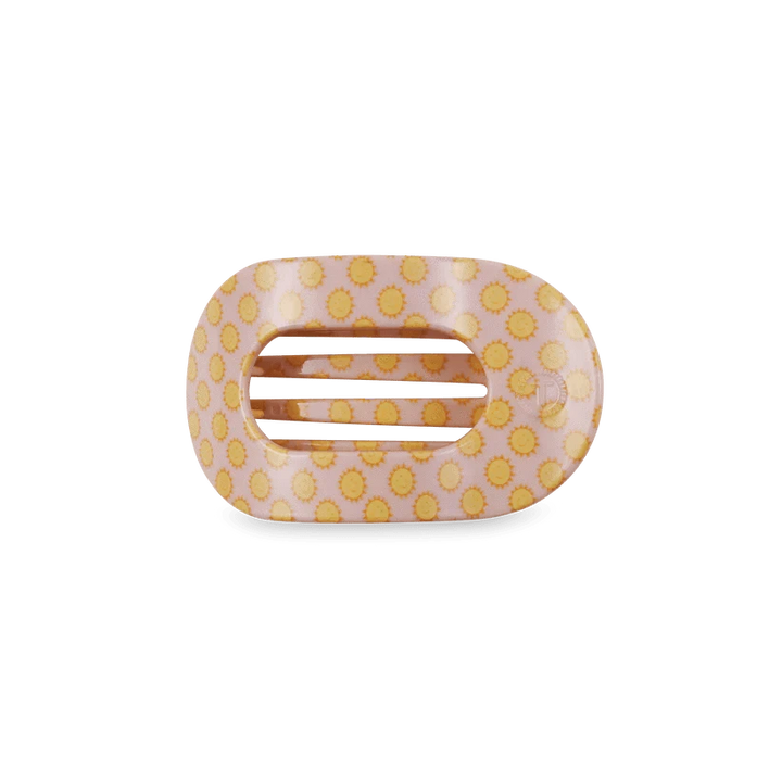 Teleties Fashion Sunny Days Ahead Teleties Small Flat Round Hair Clips