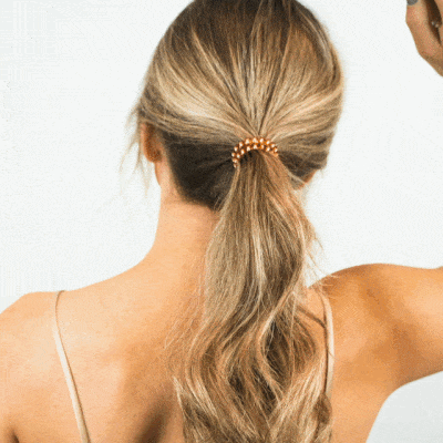 TELETIES Fashion Teleties Spiral Hair Coil | Large | Boo to You