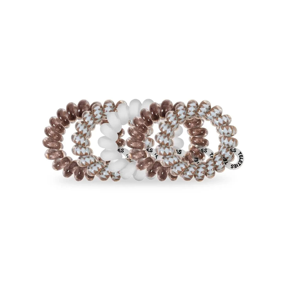 Teleties Fashion Truly Taupe Teleties Tiny Hair Ties