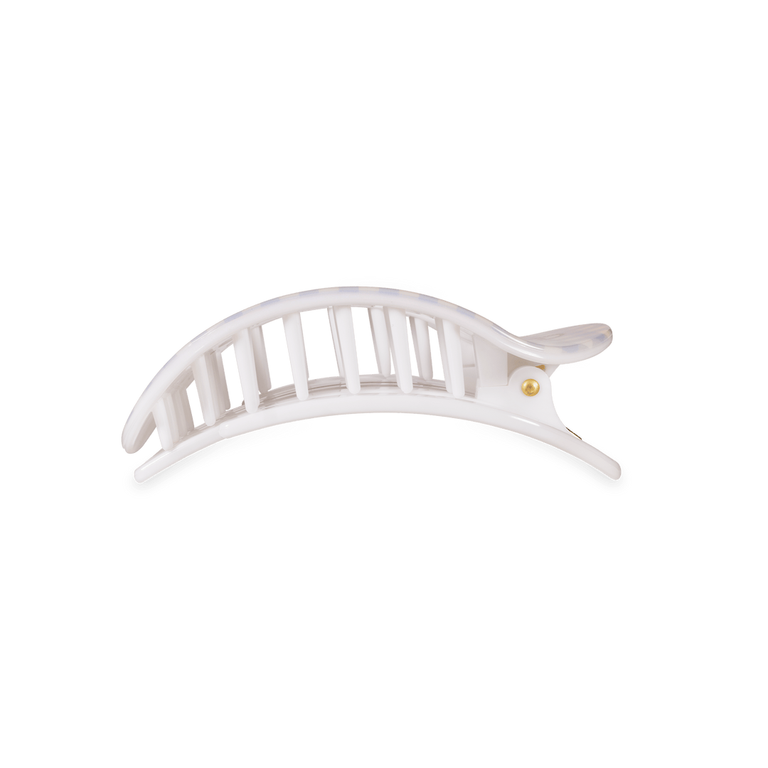 TELETIES Flat Round Hair Clip | Medium | Basket of Cherries