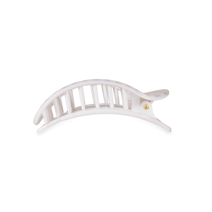TELETIES Flat Round Hair Clip | Medium | Basket of Cherries