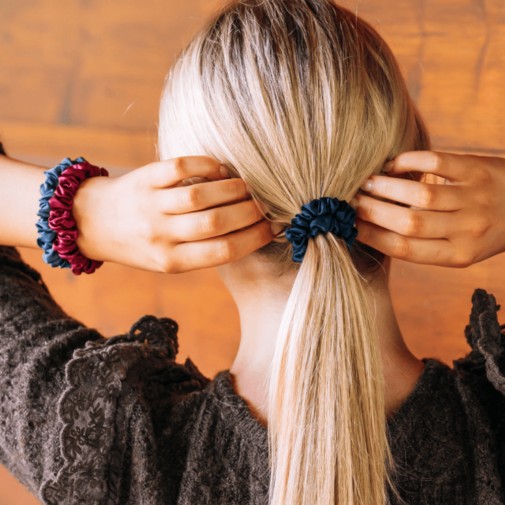 TELETIES Gifts Autumn Assortments Small Silk Scrunchie