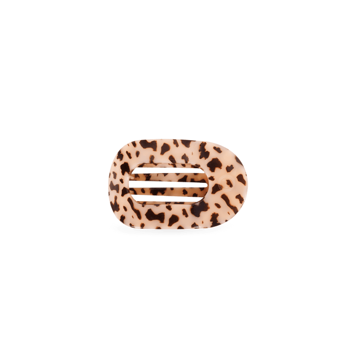 TELETIES Gifts Blond Tortoise Tiny | Flat Round Hair Clip