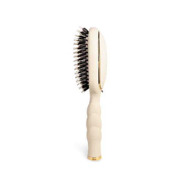 TELETIES Gifts Boar Bristle Hair Brush - Tan