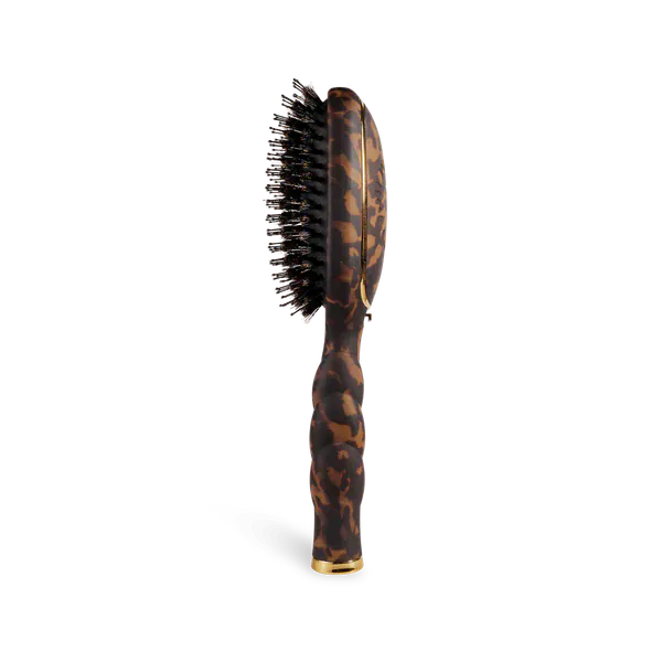 TELETIES Gifts Boar Bristle Hair Brush - Tortoise