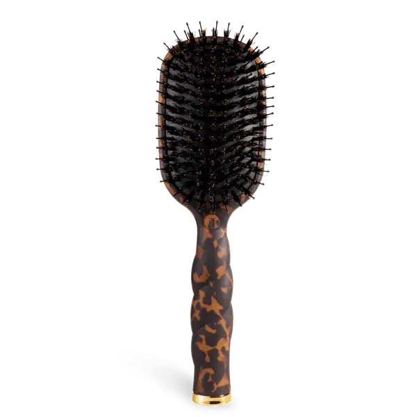 TELETIES Gifts Boar Bristle Hair Brush - Tortoise
