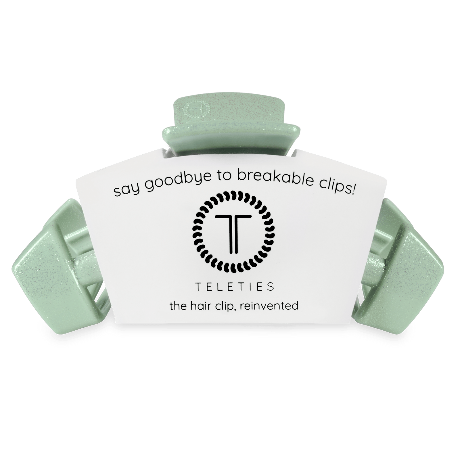 TELETIES Gifts Classic Hair Clip | Large | Dew Drop