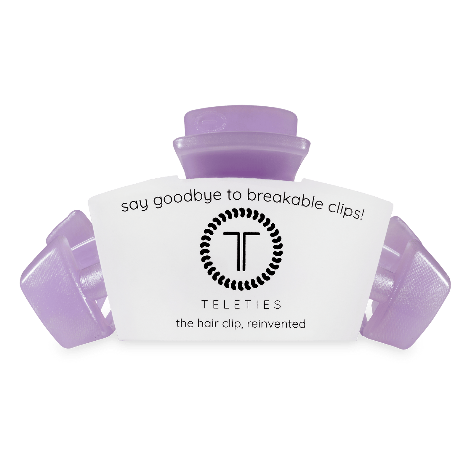 TELETIES Gifts Classic Hair Clip | Large | Lavender Mist