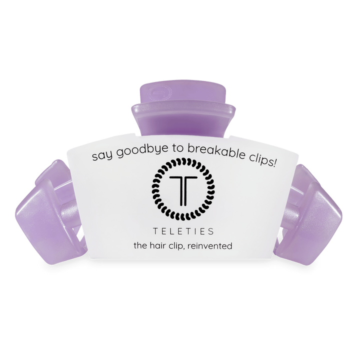 TELETIES Gifts Classic Hair Clip | Large | Lavender Mist