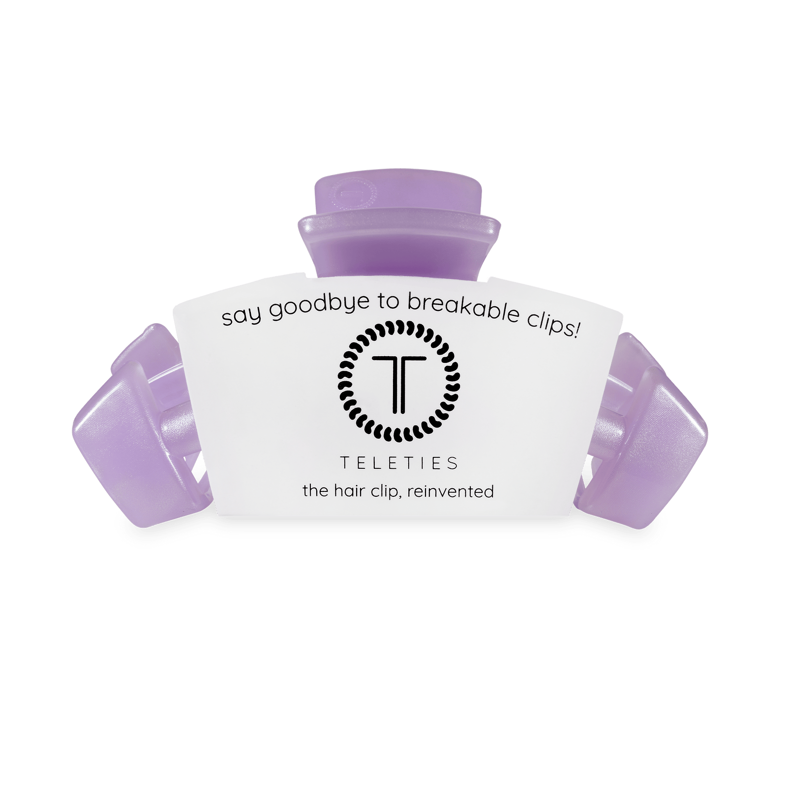 TELETIES Gifts Classic Hair Clip | Medium | Lavender Mist