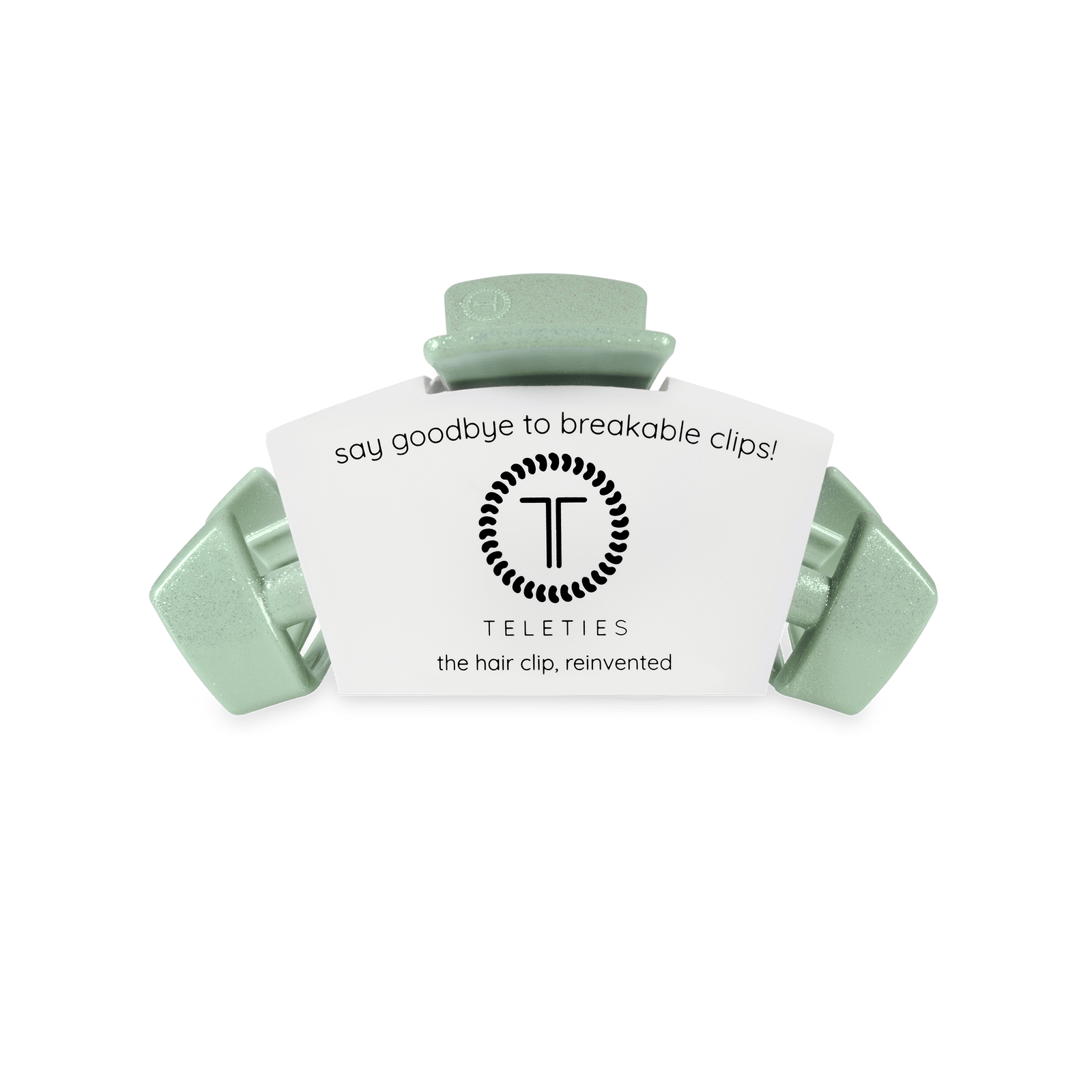 TELETIES Gifts Classic Hair Clip | Small | Dew Drop