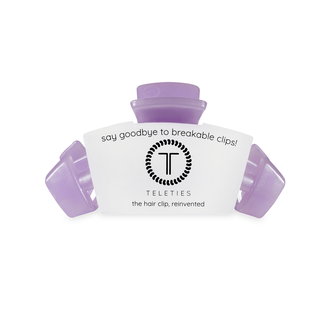 TELETIES Gifts Classic Hair Clip | Small | Lavender Mist