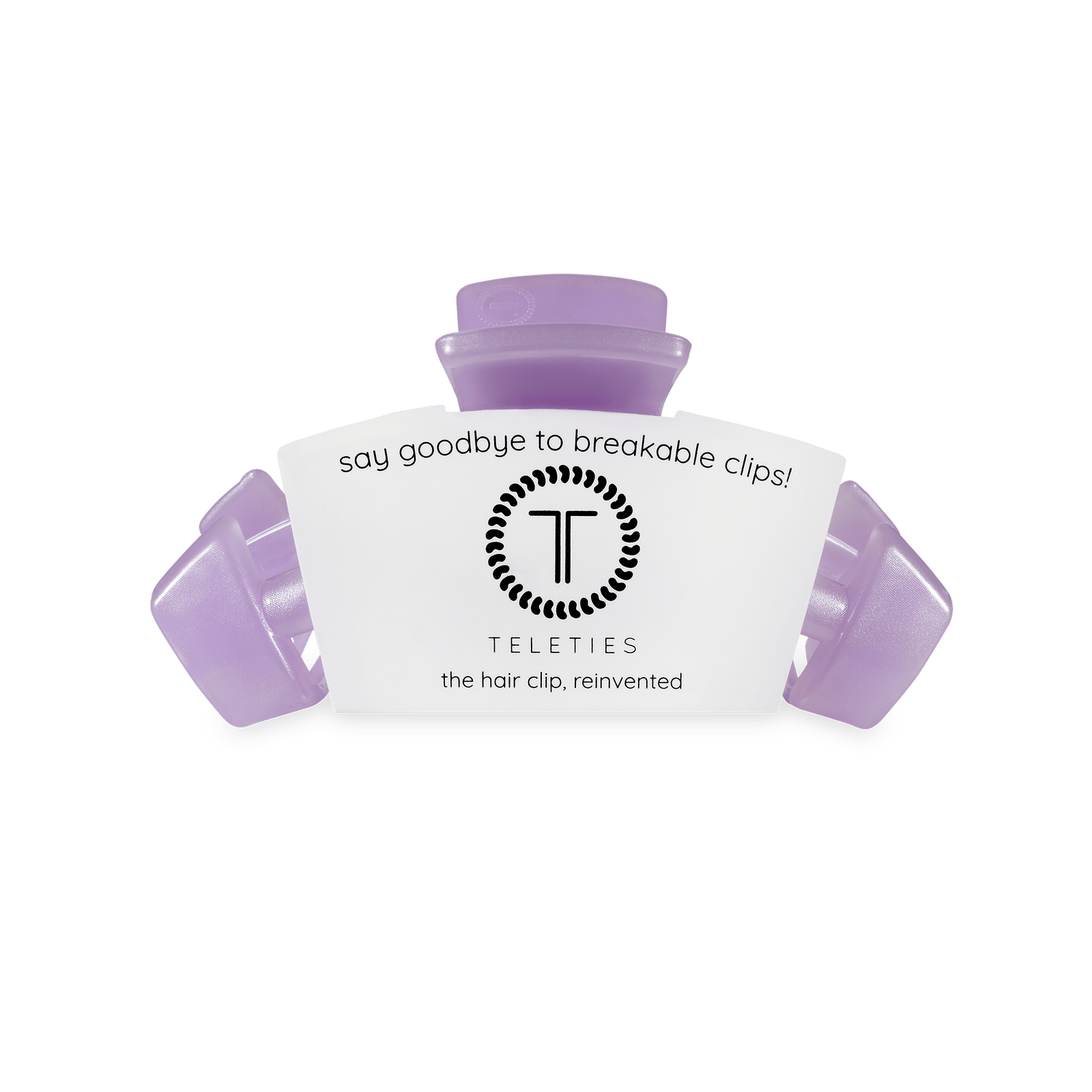 TELETIES Gifts Classic Hair Clip | Small | Lavender Mist
