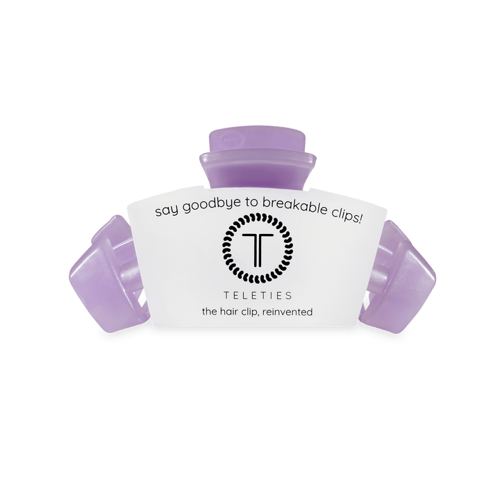TELETIES Gifts Classic Hair Clip | Small | Lavender Mist
