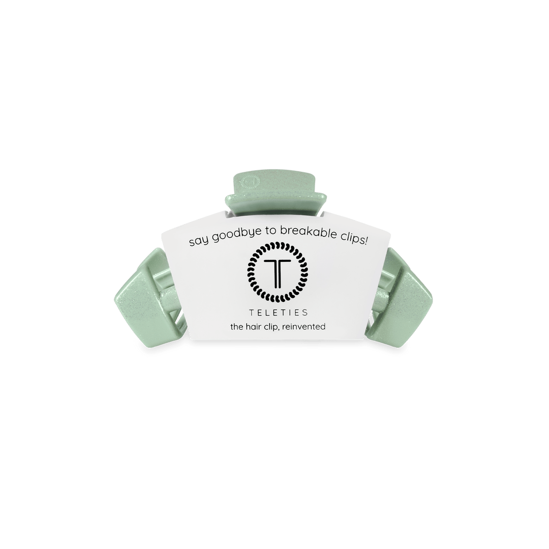 TELETIES Gifts Classic Hair Clip | Tiny | Dew Drop