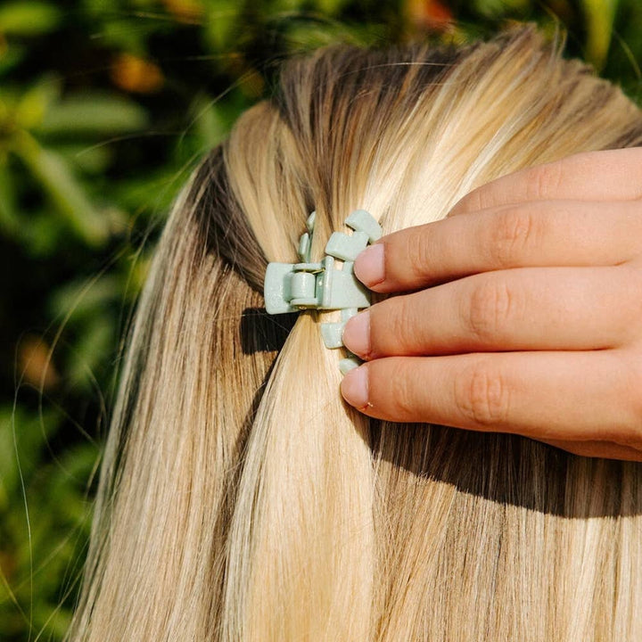 TELETIES Gifts Classic Hair Clip | Tiny | Dew Drop
