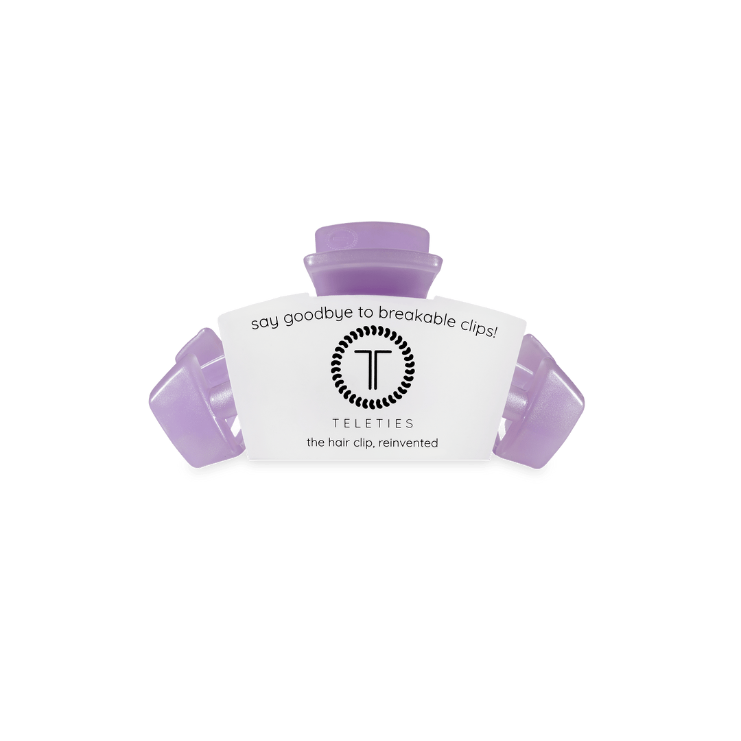 TELETIES Gifts Classic Hair Clip | Tiny | Lavender Mist