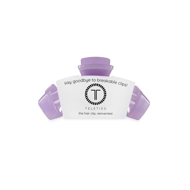 TELETIES Gifts Classic Hair Clip | Tiny | Lavender Mist