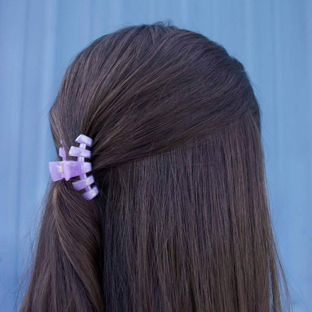 TELETIES Gifts Classic Hair Clip | Tiny | Lavender Mist