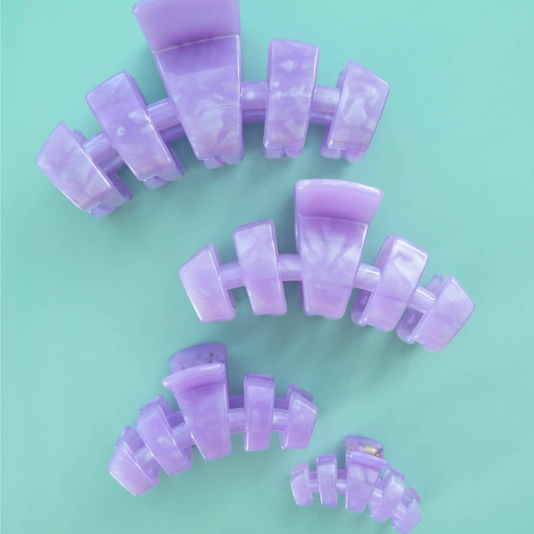 TELETIES Gifts Classic Hair Clip | Tiny | Lavender Mist