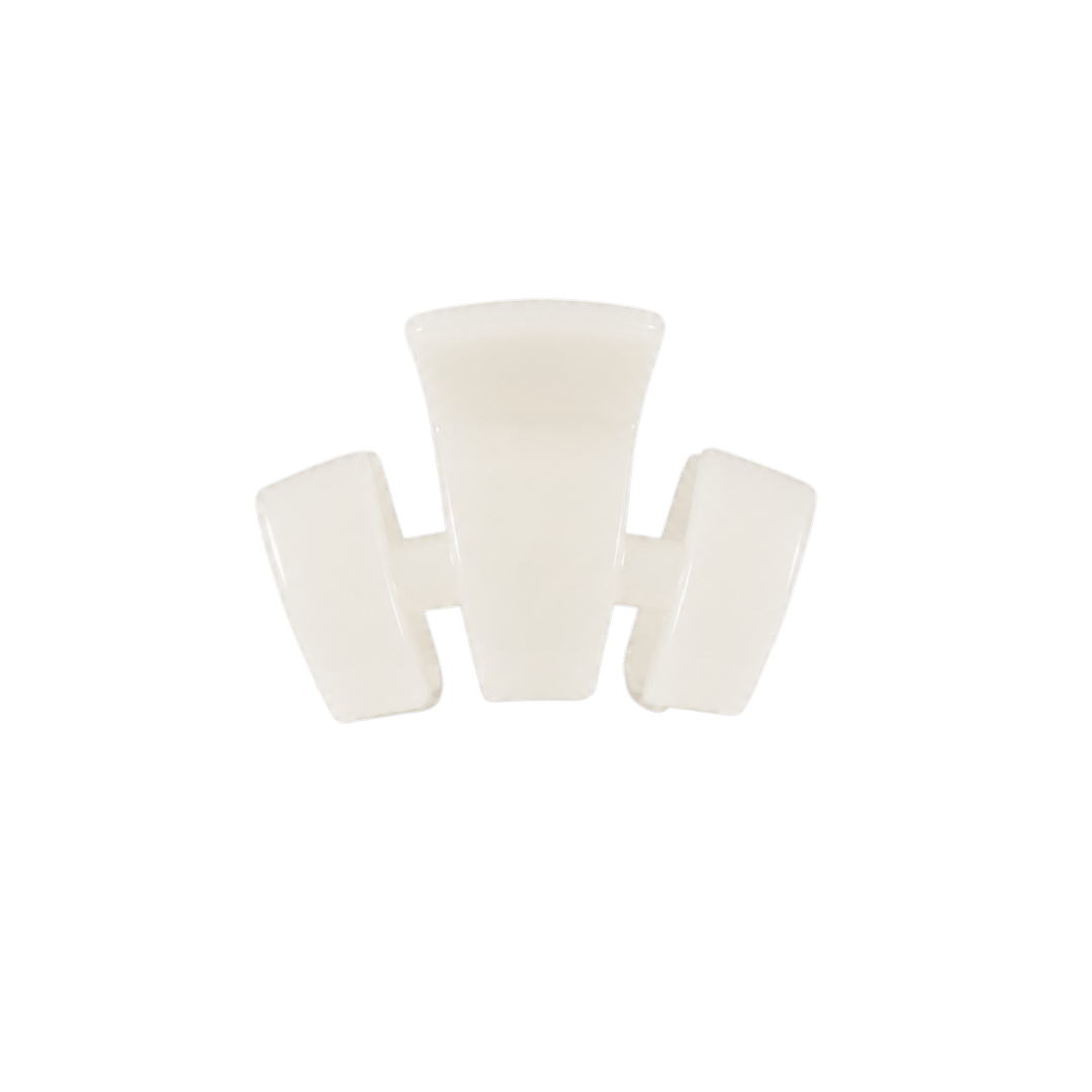 TELETIES Gifts Coconut White Classic Petite | Claw Clip