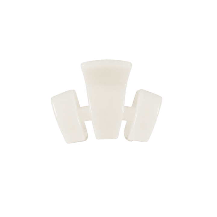 TELETIES Gifts Coconut White Classic Petite | Claw Clip