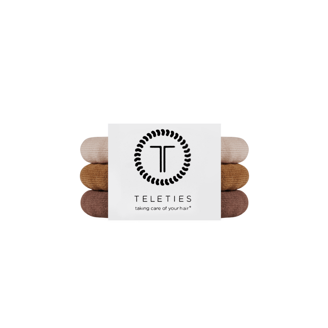 TELETIES Gifts Espresso Yourself Small Nylon Hair Ties