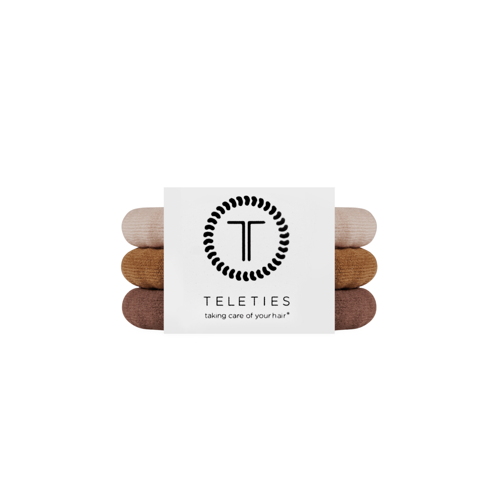 TELETIES Gifts Espresso Yourself Small Nylon Hair Ties