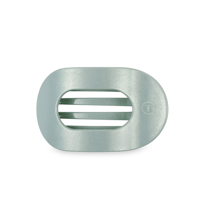 TELETIES Gifts Flat Round Hair Clip | Medium | Dew Drop