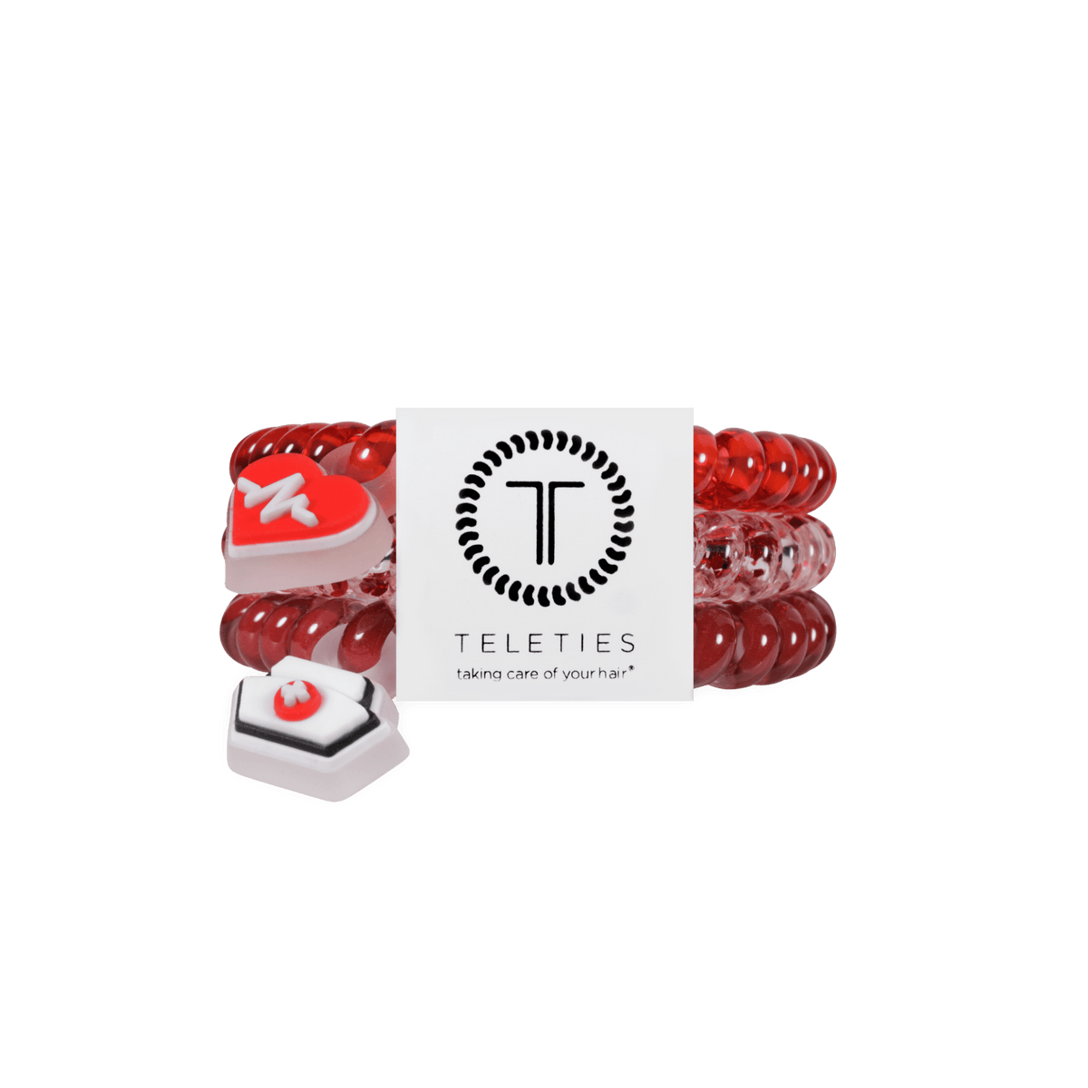 TELETIES Gifts Heart and Hustle | Small | Hair Ties