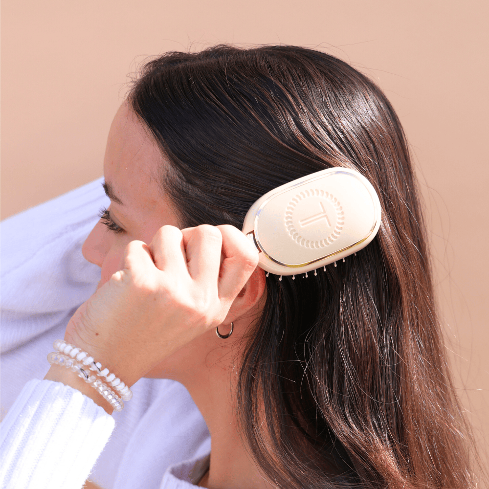 TELETIES Gifts Mini Boar Brush | Tan
