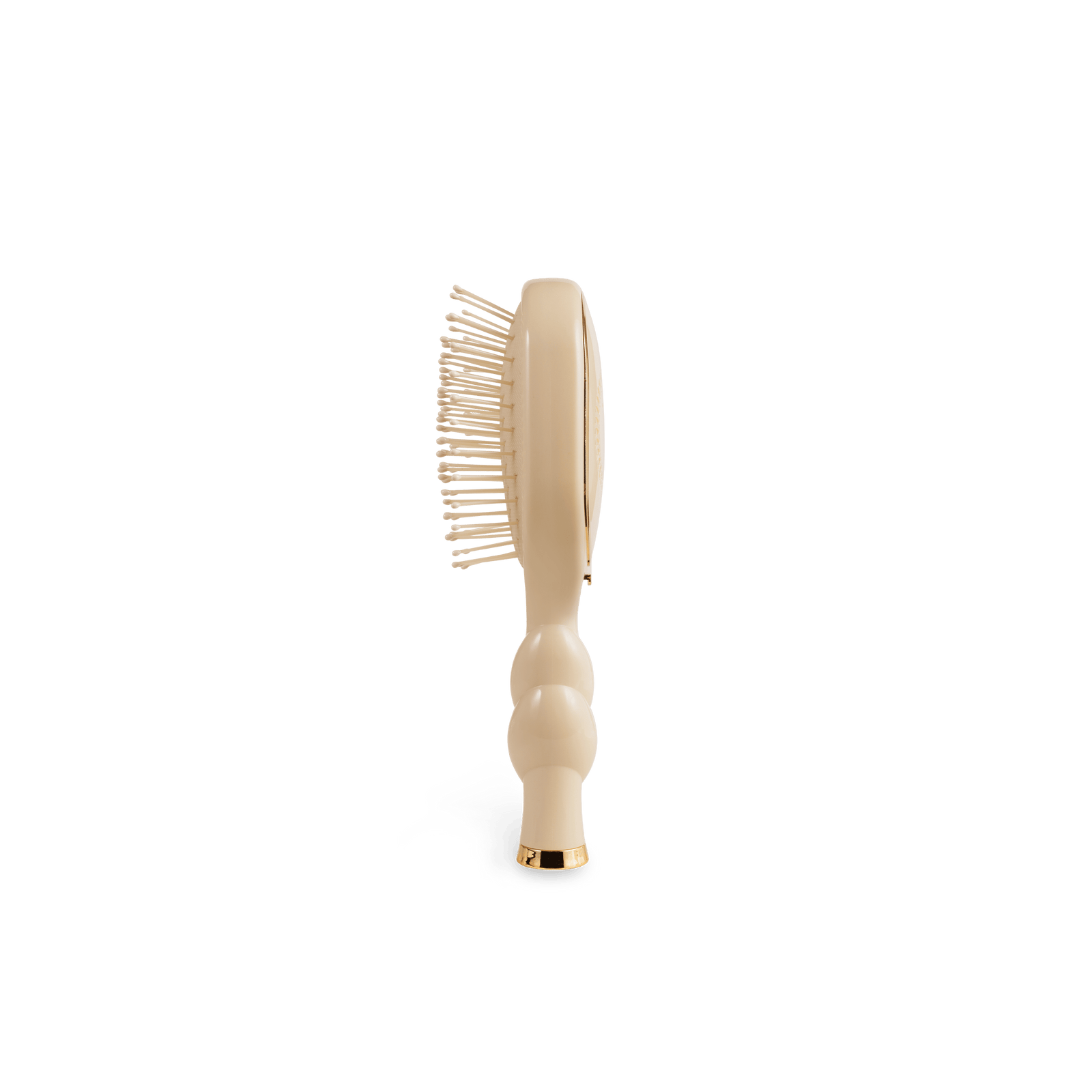 TELETIES Gifts Mini Detangler Brush for Medium Hair - Tan
