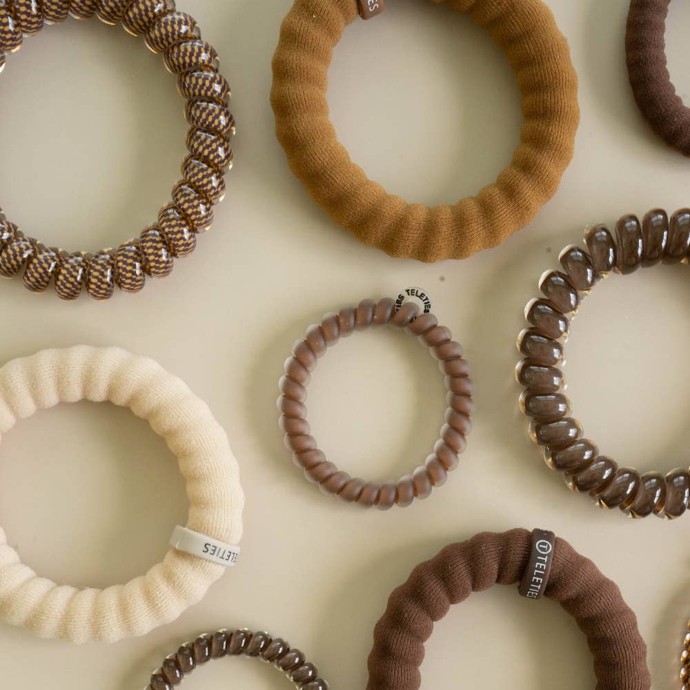 TELETIES Gifts Morning Brew Large Hair Ties