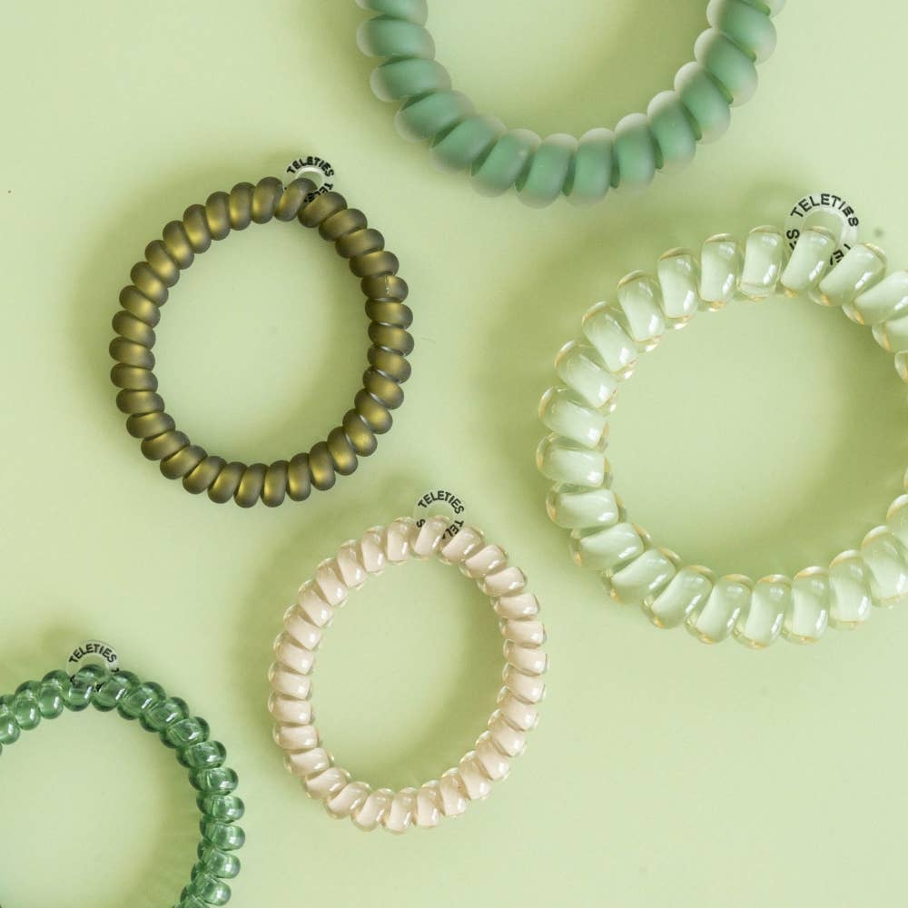 TELETIES Gifts Mossy Moments Mixed Hair Ties