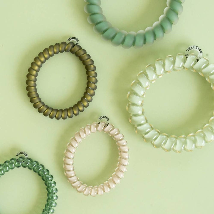 TELETIES Gifts Mossy Moments Mixed Hair Ties