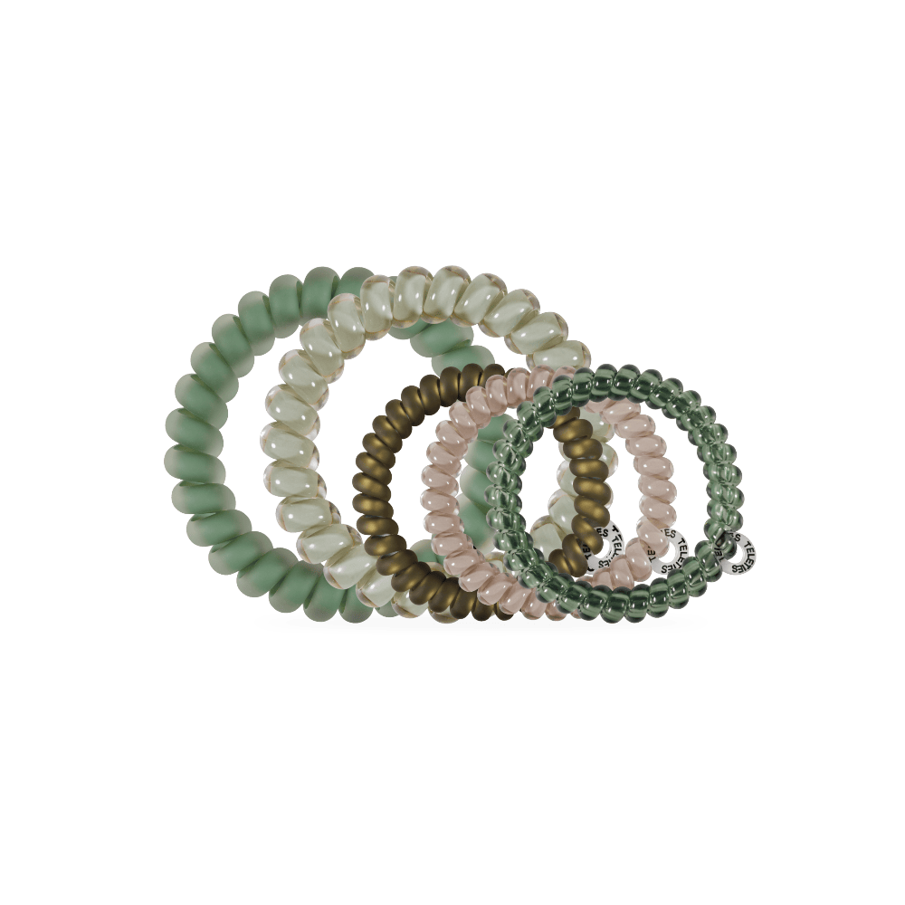 TELETIES Gifts Mossy Moments Mixed Hair Ties