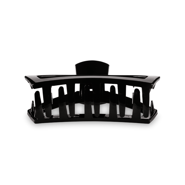 TELETIES Gifts Open Hair Clip | Med. | Jet Black