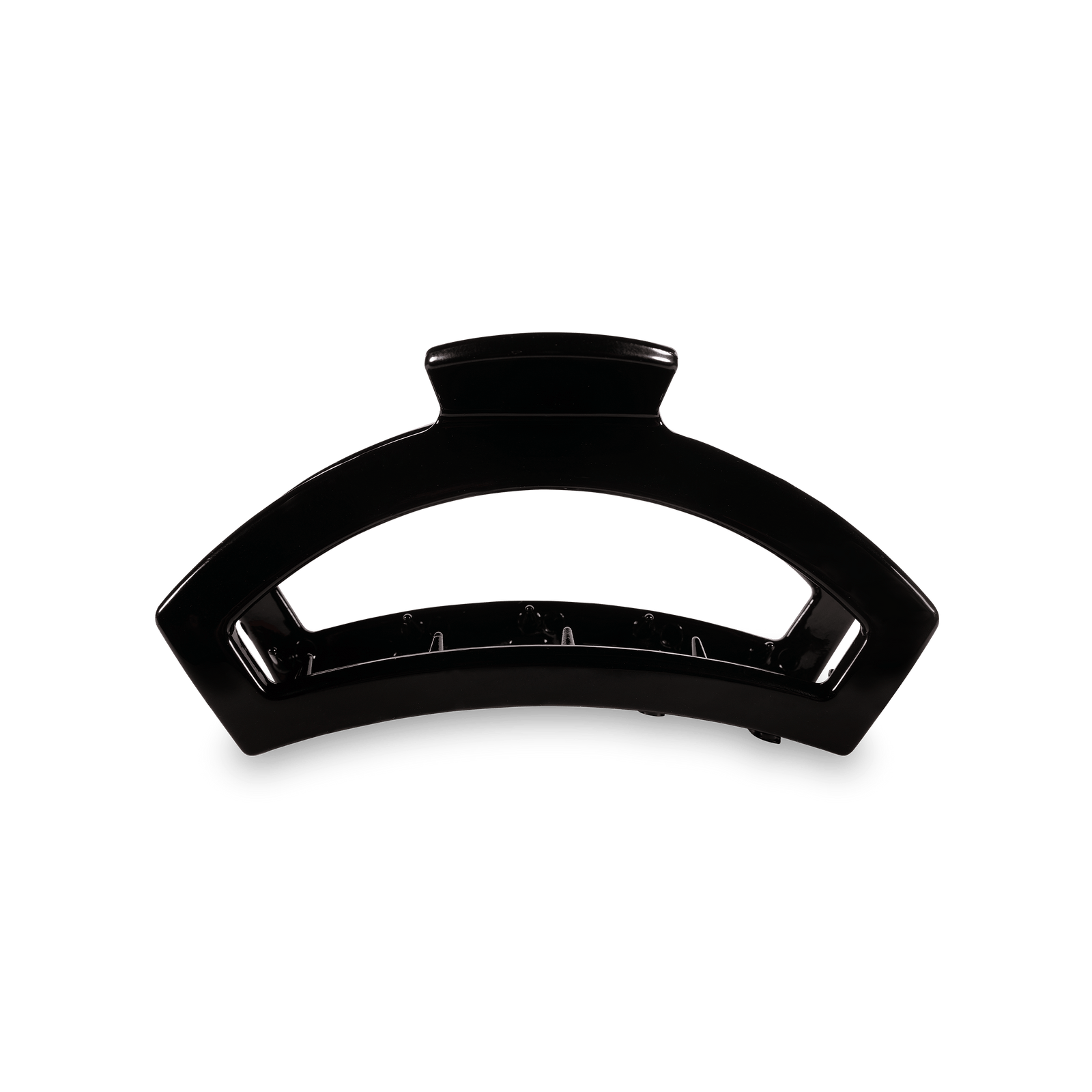 TELETIES Gifts Open Hair Clip | Med. | Jet Black