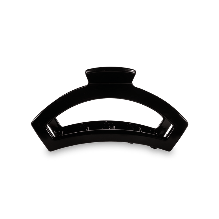 TELETIES Gifts Open Hair Clip | Med. | Jet Black