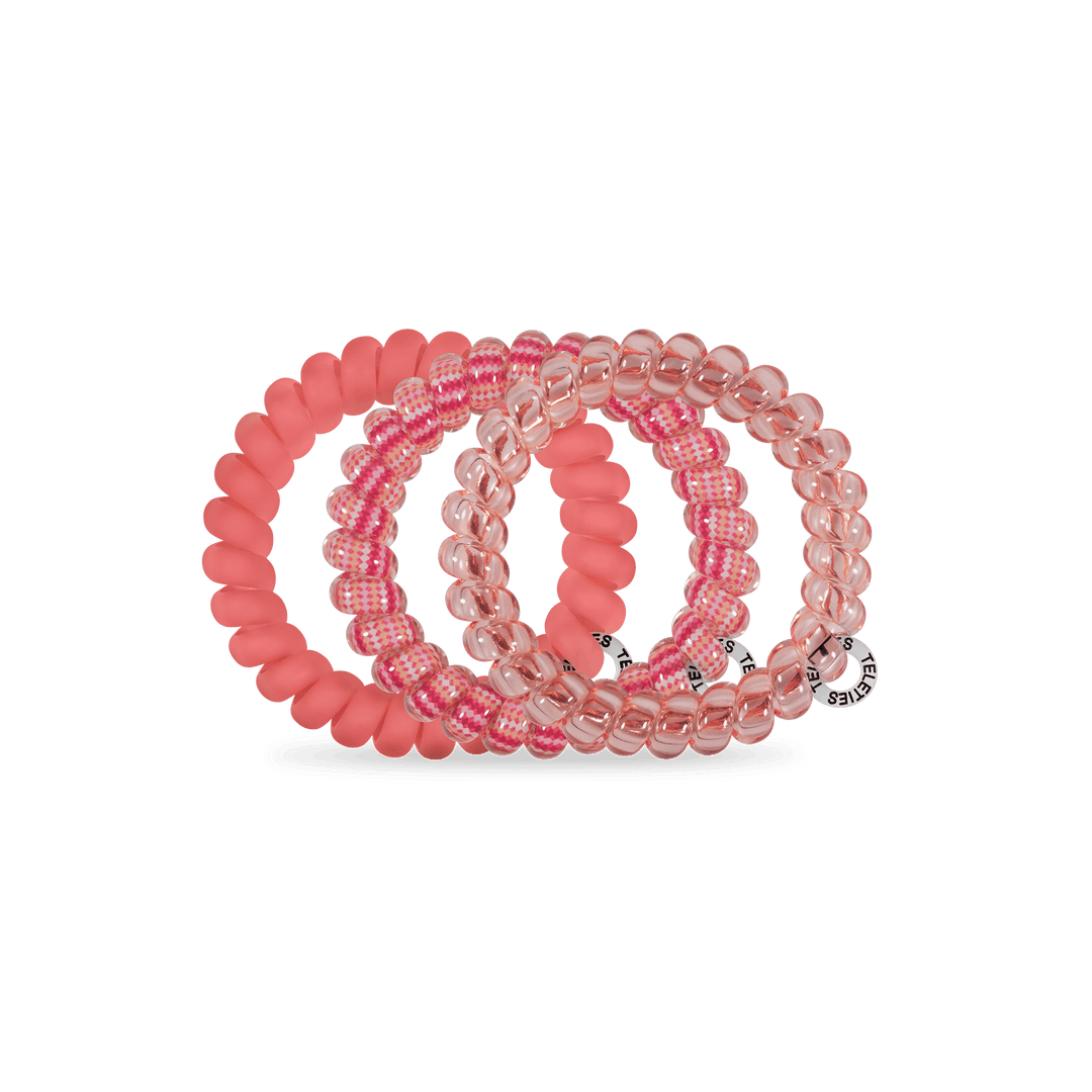 TELETIES Gifts Spiral Hair Coils | Large | Dreamsicle
