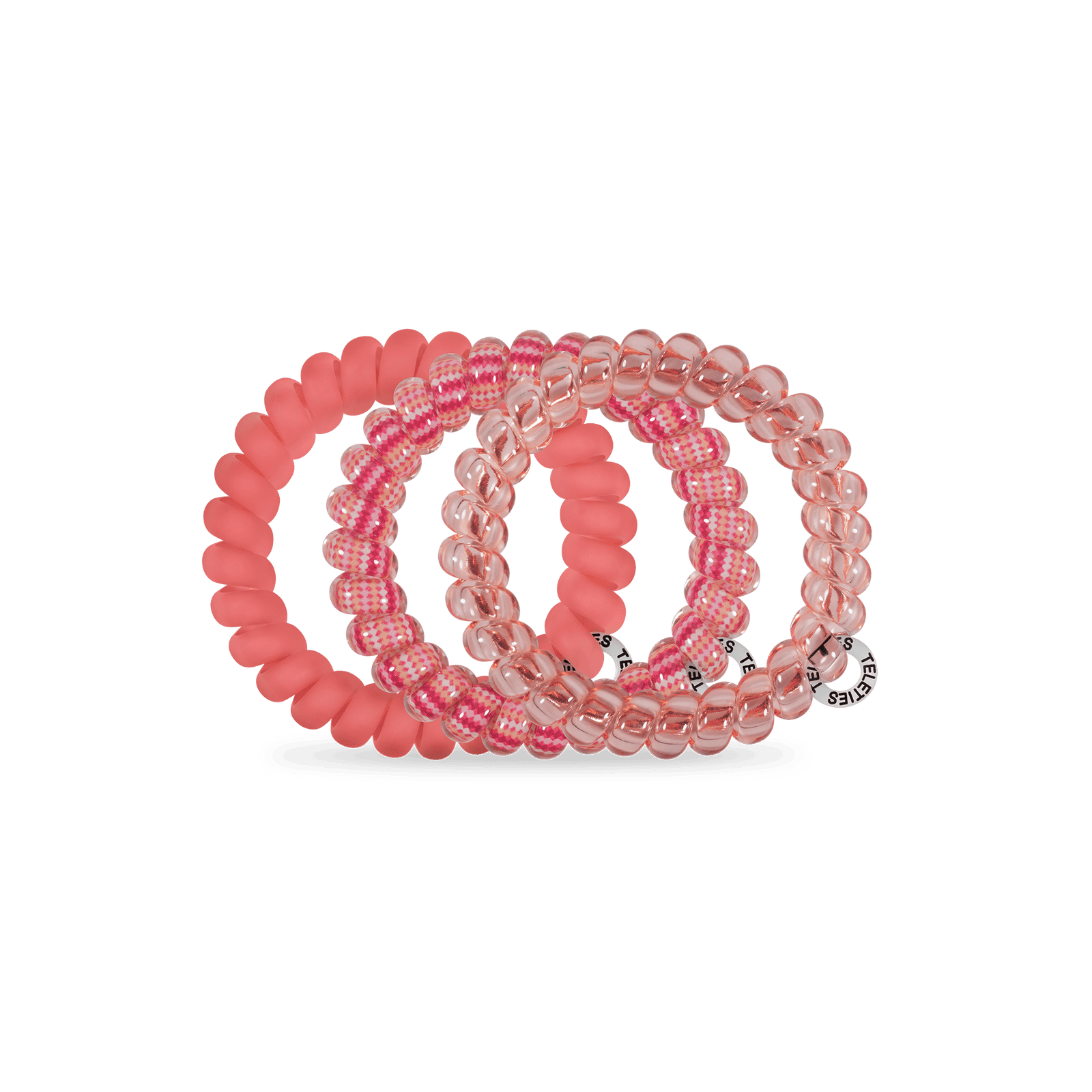 TELETIES Gifts Spiral Hair Coils | Large | Dreamsicle