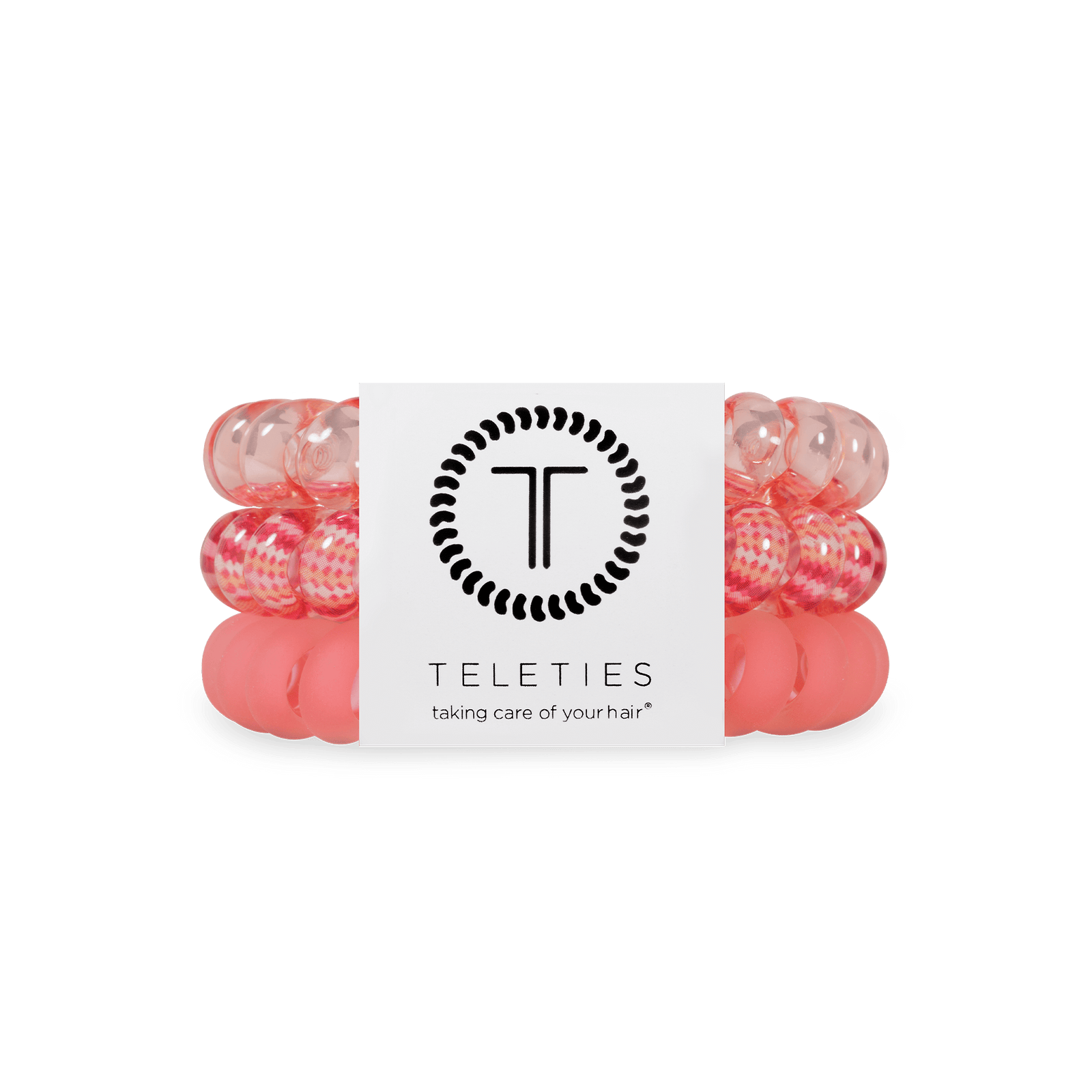 TELETIES Gifts Spiral Hair Coils | Large | Dreamsicle