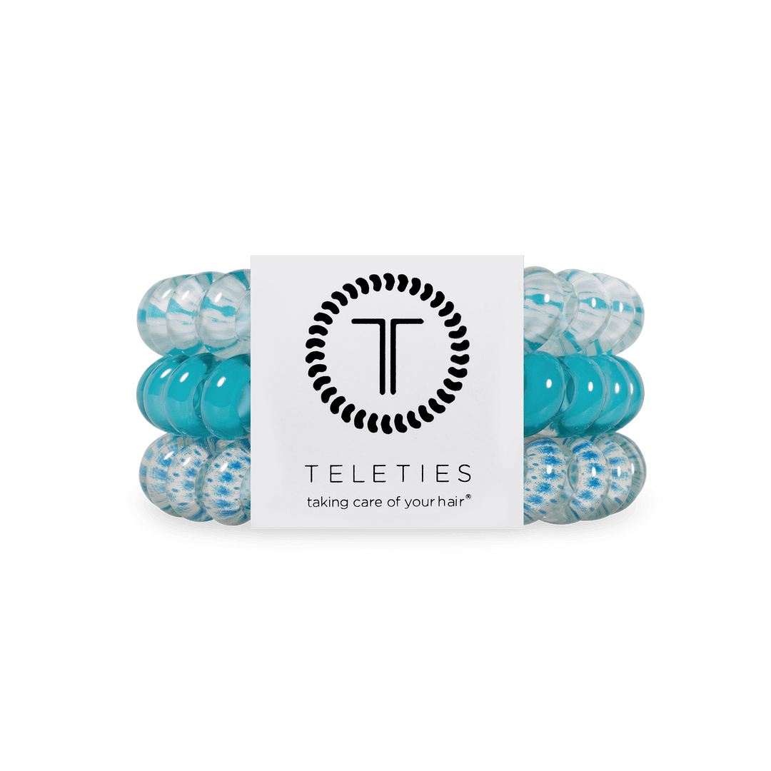 TELETIES Gifts Spiral Hair Coils | Large | Soft Surf