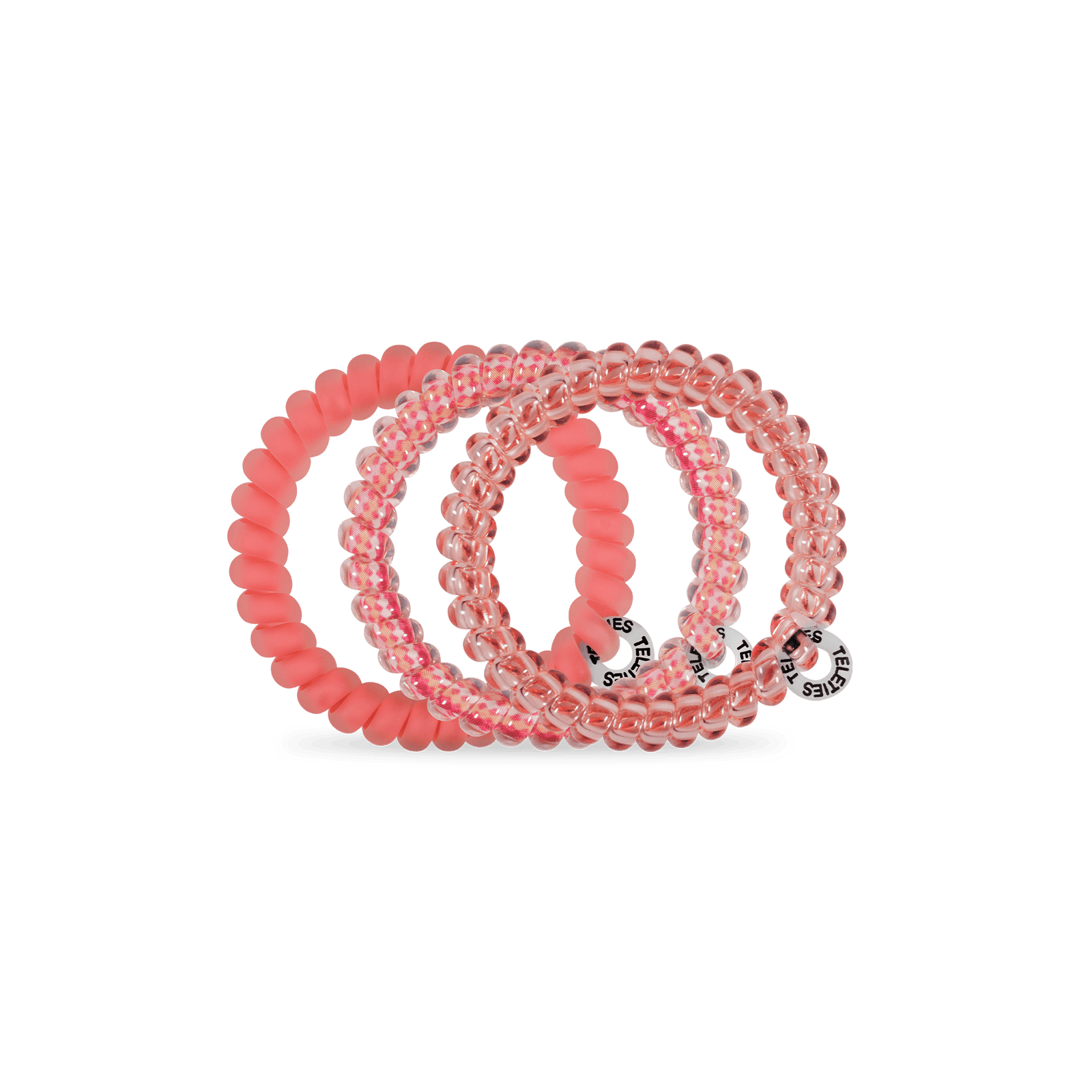 TELETIES Gifts Spiral Hair Coils | Small | Dreamsicle