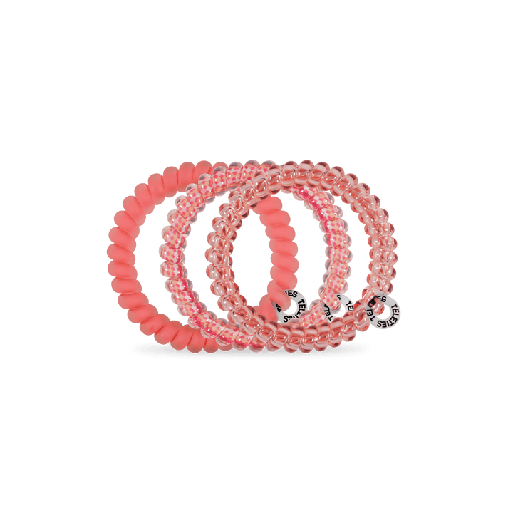 TELETIES Gifts Spiral Hair Coils | Small | Dreamsicle