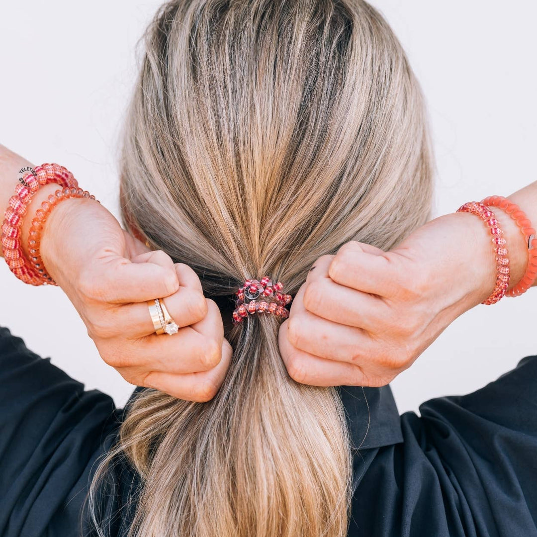 TELETIES Gifts Spiral Hair Coils | Small | Dreamsicle