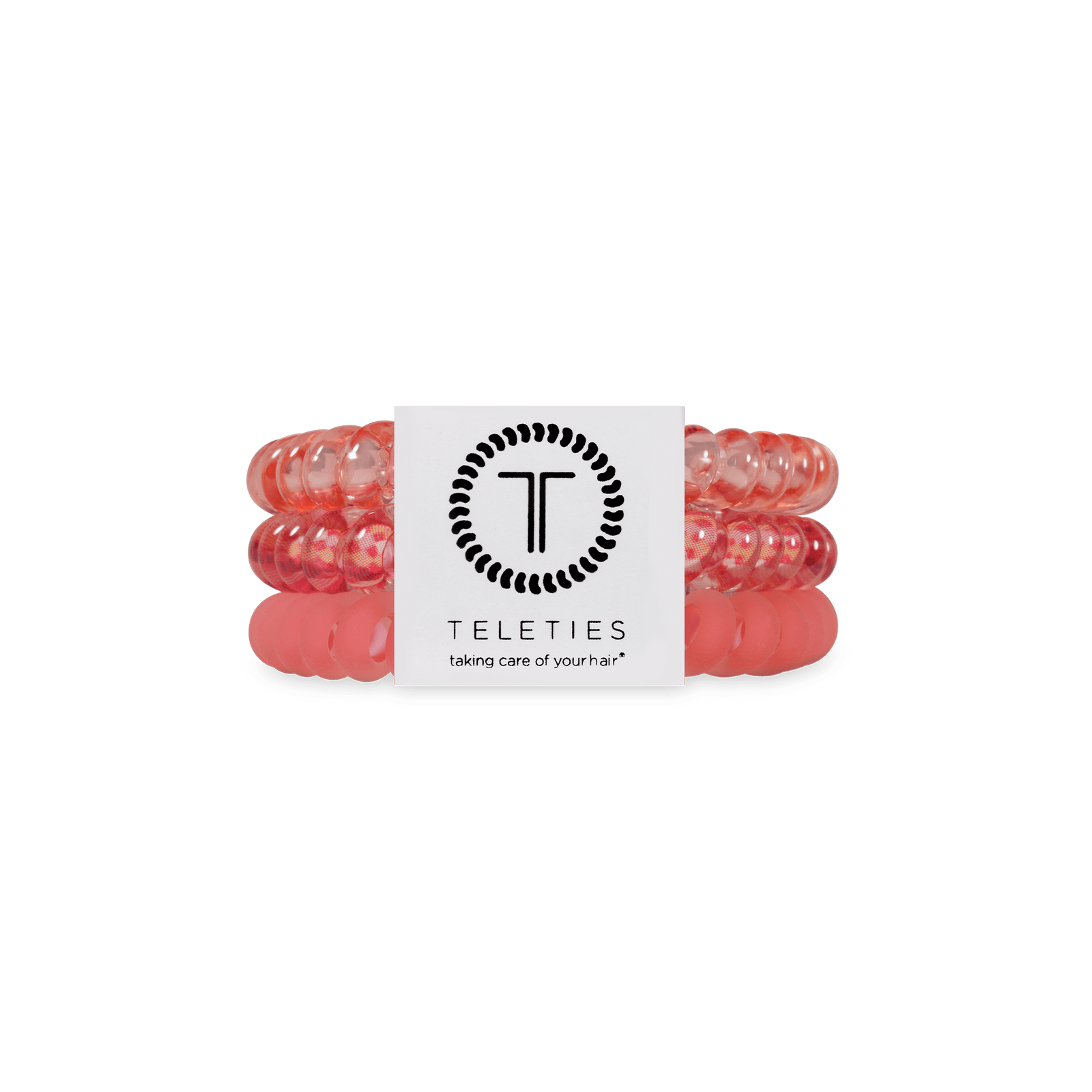 TELETIES Gifts Spiral Hair Coils | Small | Dreamsicle
