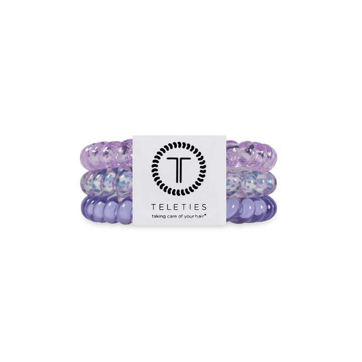 TELETIES Gifts Spiral Hair Coils | Small | Lavender Mist